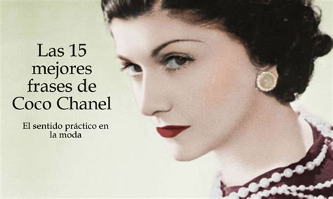 las 15 mejores frases de coco chanel|coco chanel quote about luxury.